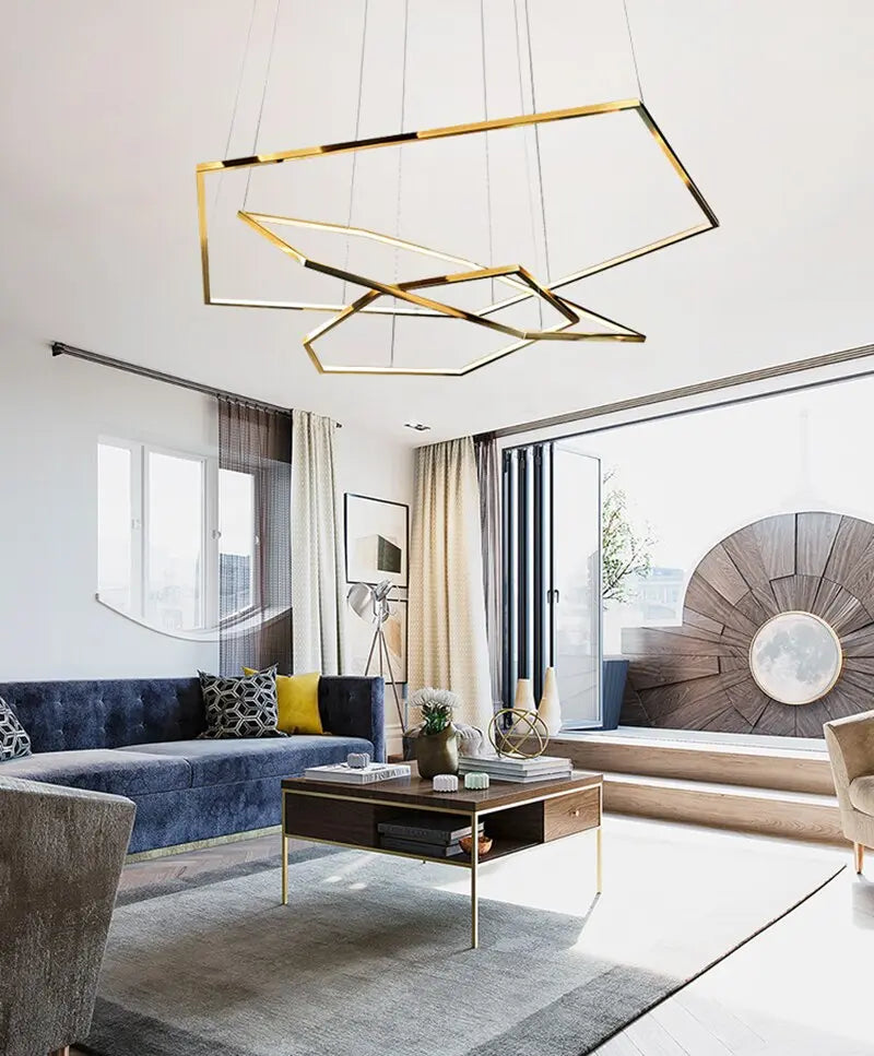New Post-Modern Luxury Gold Chandelier ChandeliersLife®