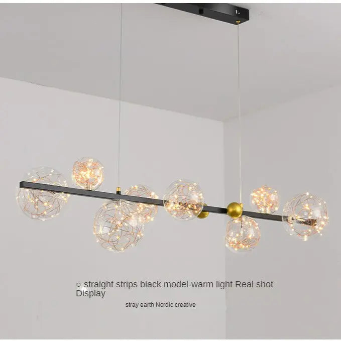 Modern Nordic Glass Ball Led Pendant Chandelier ChandeliersLife®