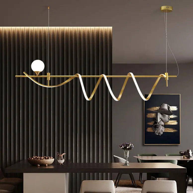 2024 Luxury Dining Table Chandelier Nordic