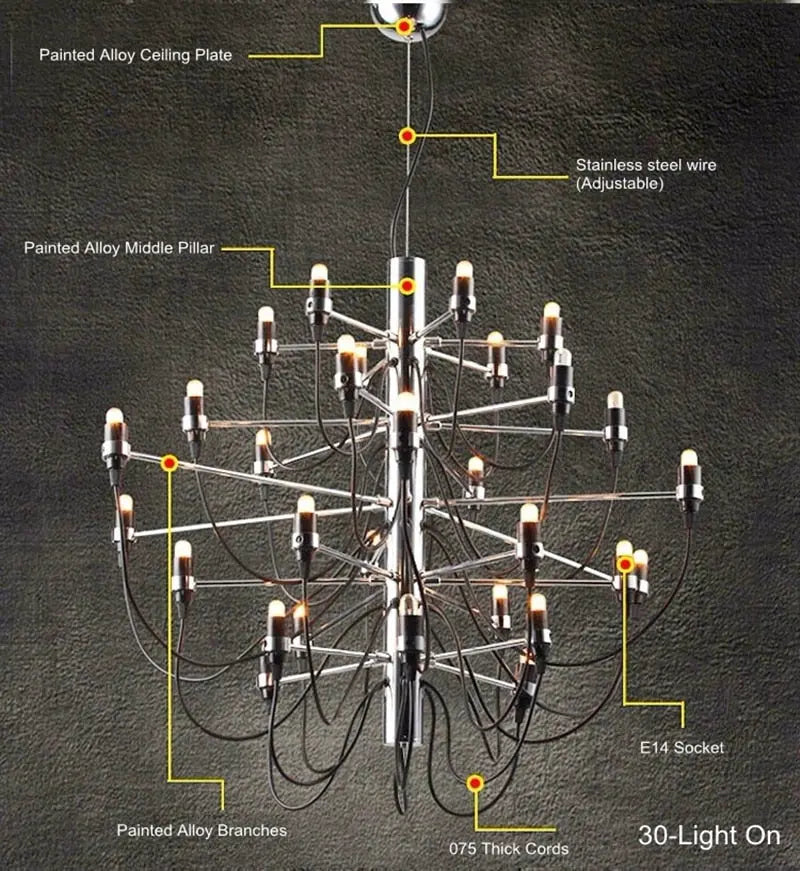 Sarfaitti Ceiling Chandelier ChandeliersLife®