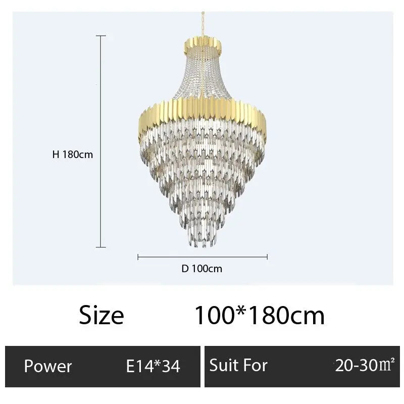 Luxury Prism Chandelier ChandeliersLife®