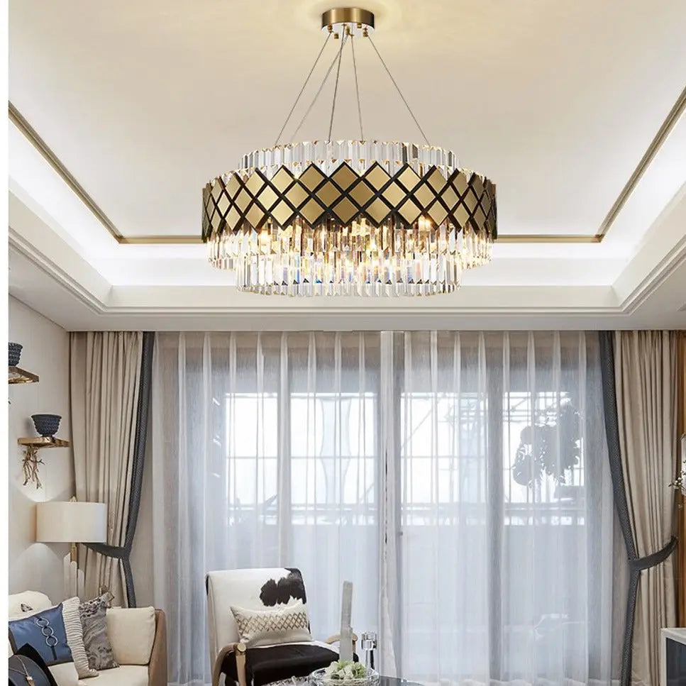 Modern Art Deco Crystal Chandelier ChandeliersLife®