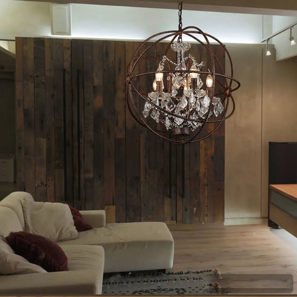 Mid Century Globe Chandelier ChandeliersLife®