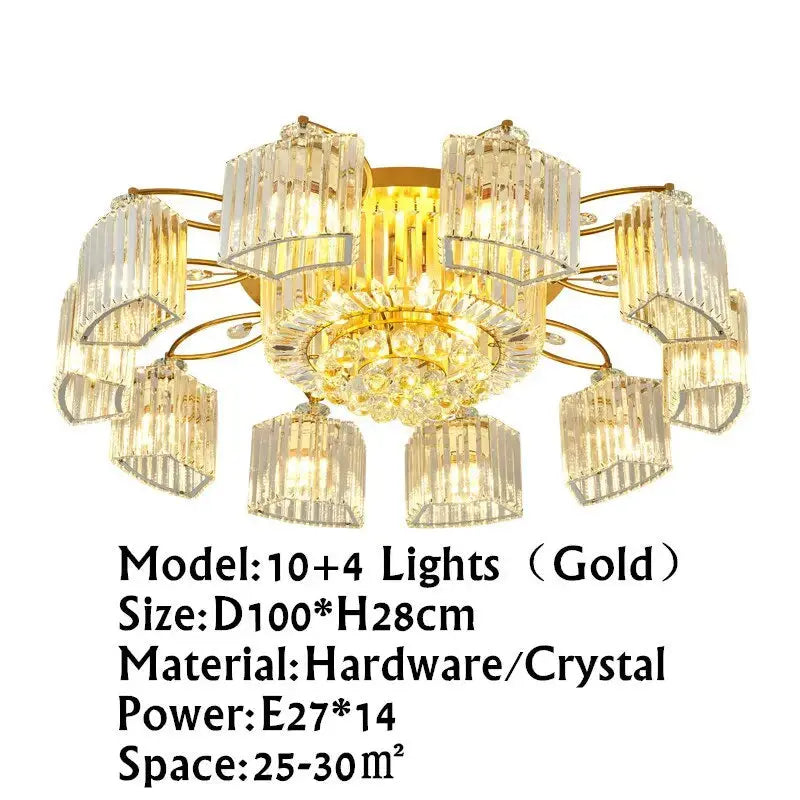 Modern Ceiling Circle Chandelier ChandeliersLife®