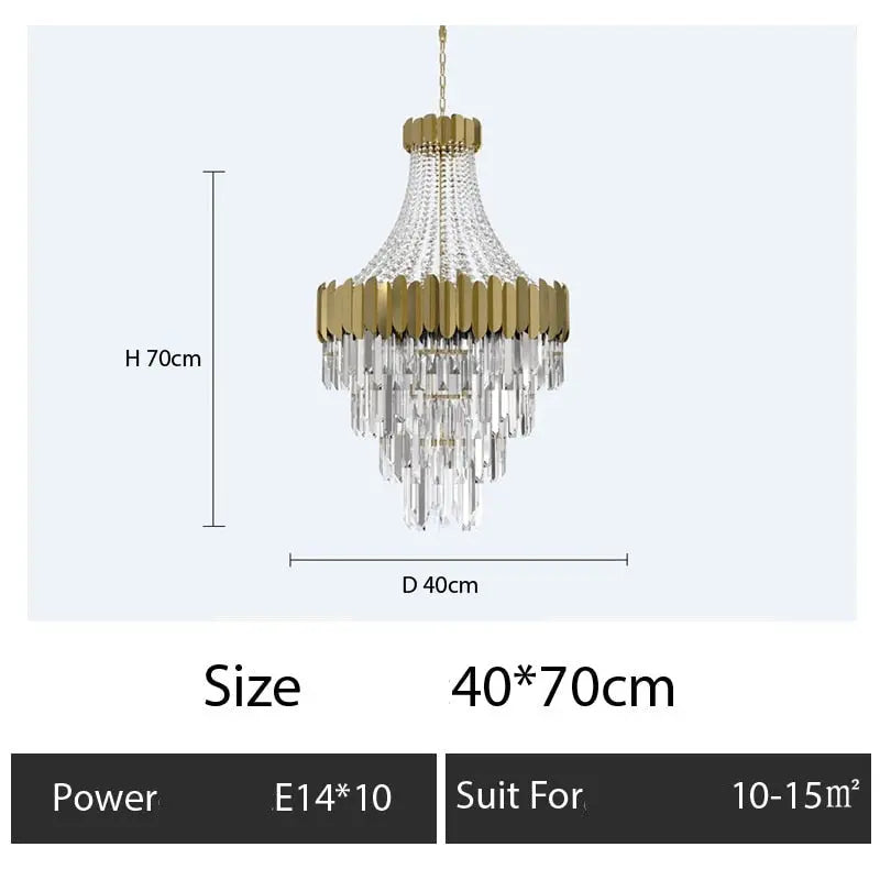 Luxury Prism Chandelier ChandeliersLife®