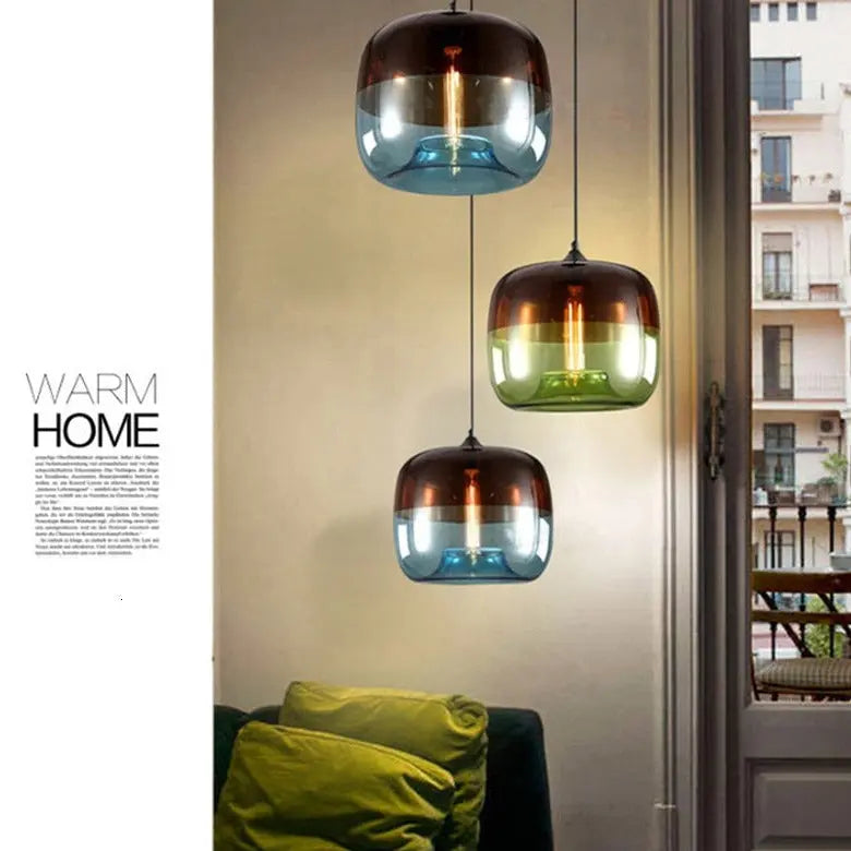 Colorful Hanging Glass Pendant Lamp ChandeliersLife®