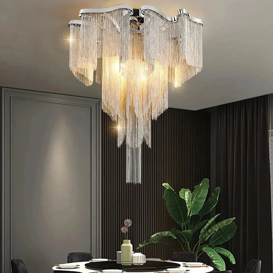 Modern Tassel Ceiling Chandelier ChandeliersLife®