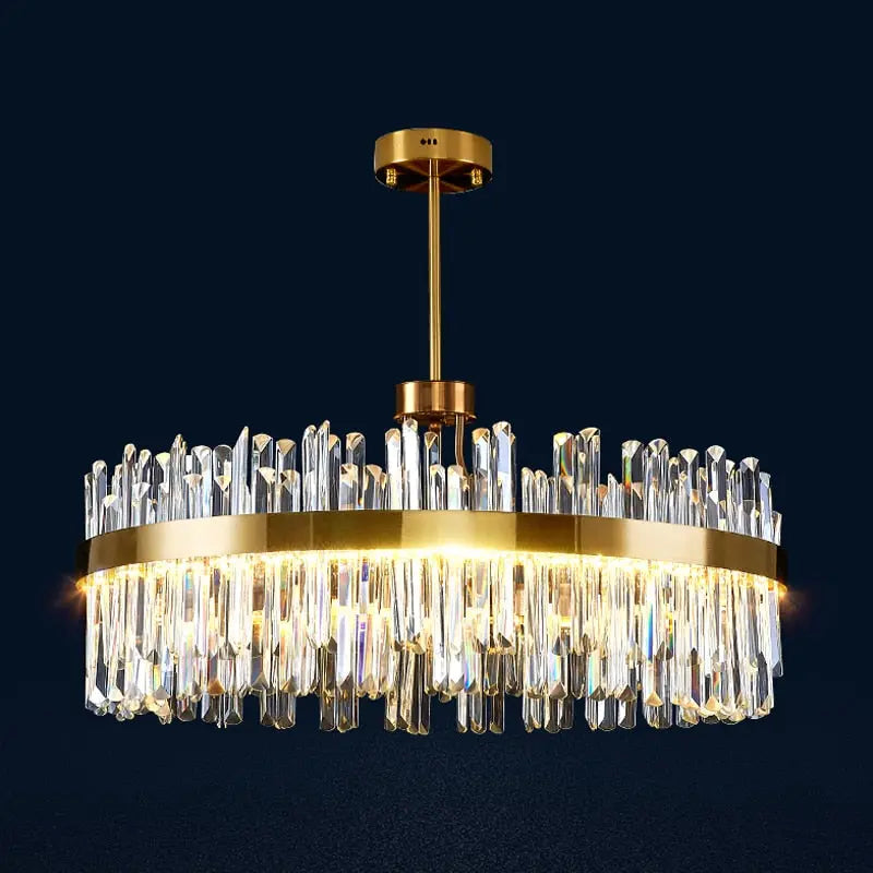 Modern Gold Luxury Crystal Chandelier ChandeliersLife®