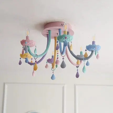 Modern Colorful Ceiling Chandelier For Kids ChandeliersLife®