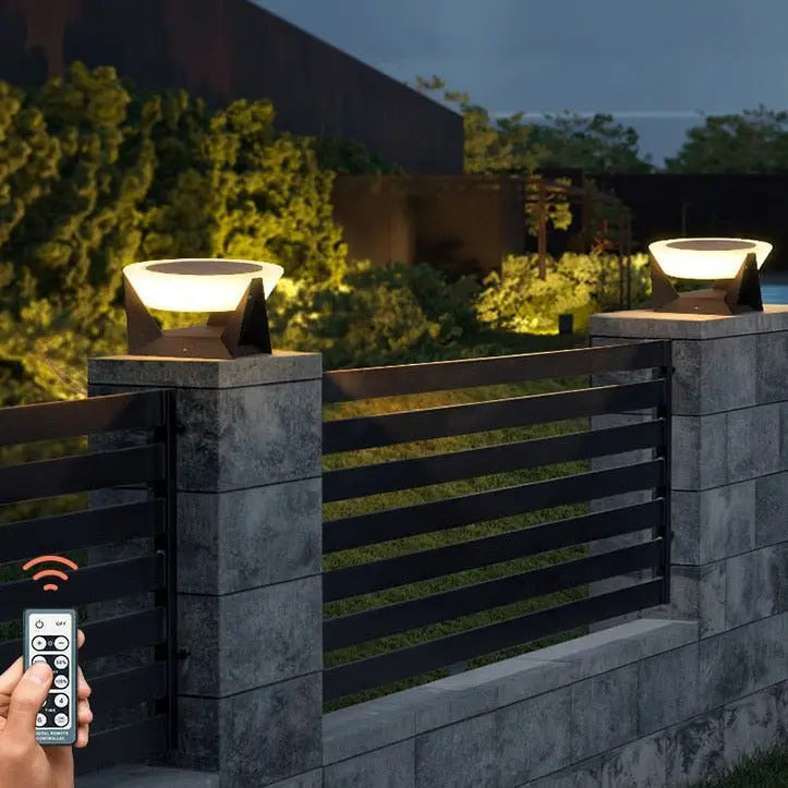 Solar LED Fence Gate Pillar Head Lamp Outdoor ChandeliersLife®