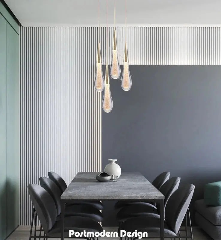 Raindrop Chandelier Decorative Stair Ceiling Crystal Light Fixture ChandeliersLife®