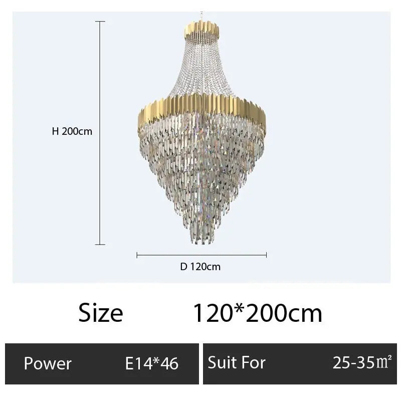 Luxury Prism Chandelier ChandeliersLife®