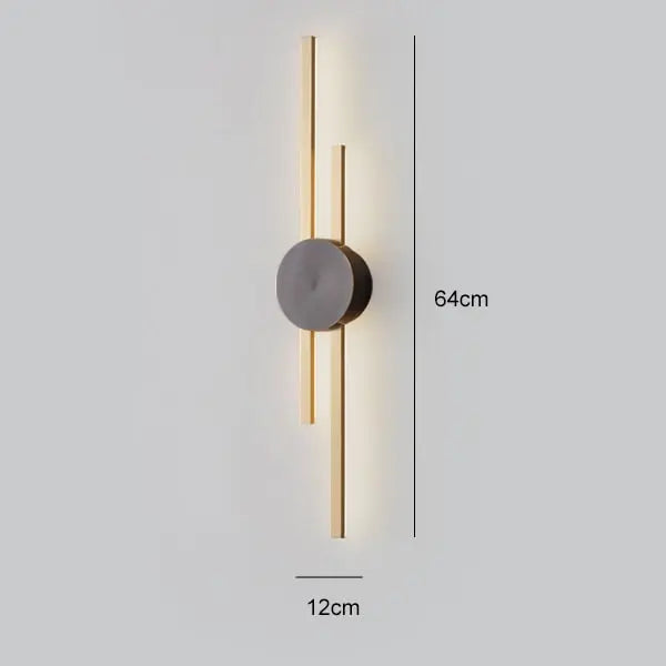 Luxury Minimalist Creative Copper Wall Lights ChandeliersLife®