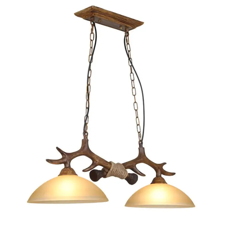 Double Retro Antler Vintage Pendat Lights ChandeliersLife®