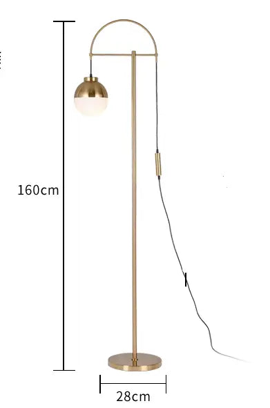 Nordic Modern Gold Lamp Floor Lamp ChandeliersLife®