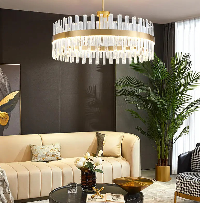 Modern Gold Luxury Crystal Chandelier ChandeliersLife®