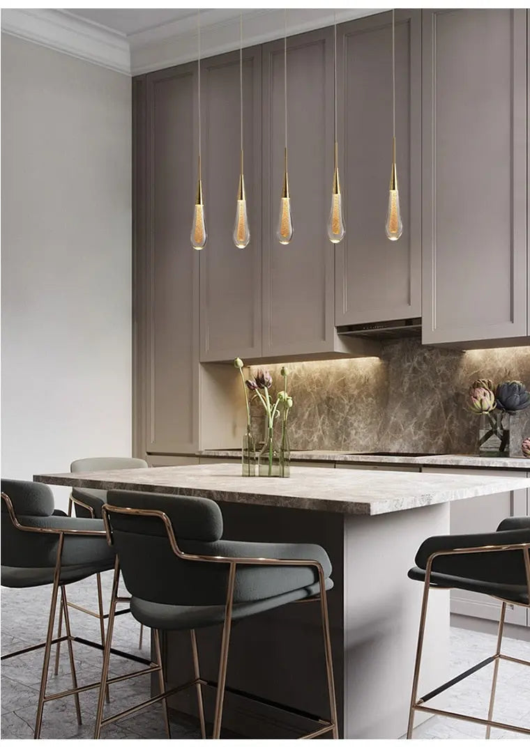 Raindrop Chandelier Decorative Stair Ceiling Crystal Light Fixture ChandeliersLife®