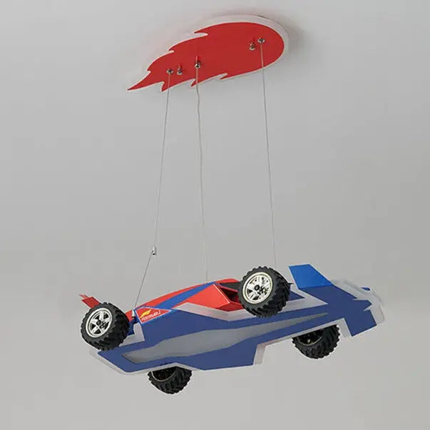 Kids Bedroom Decorative Race Car Chandelier ChandeliersLife®