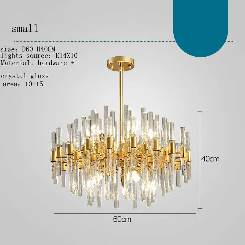 Simple Postmodern Crystal Chandelier ChandeliersLife®