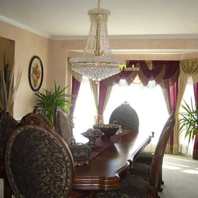 French Empire Gold Crystal Chandelier ChandeliersLife®