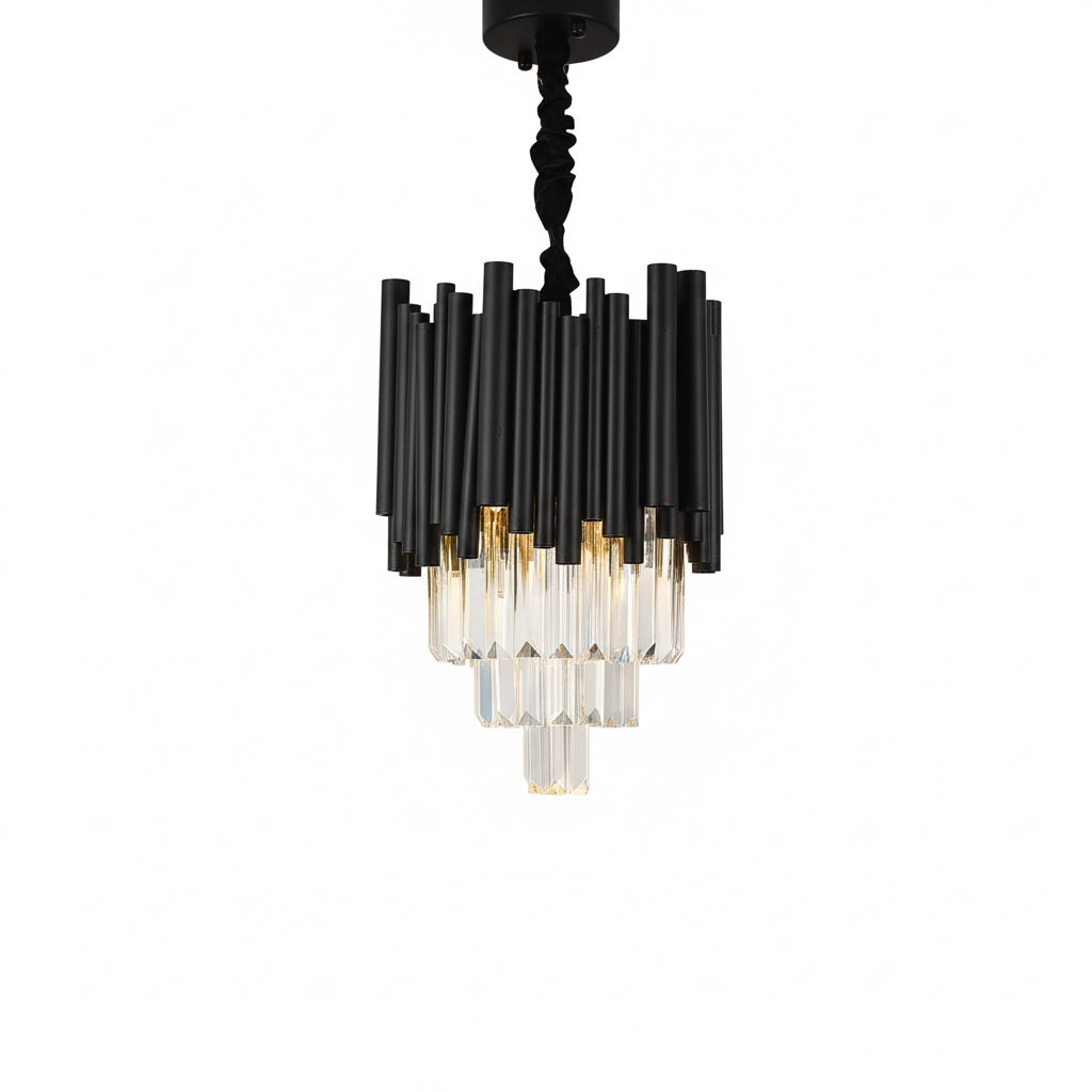 Modern Black Crystal Hanging Light ChandeliersLife®