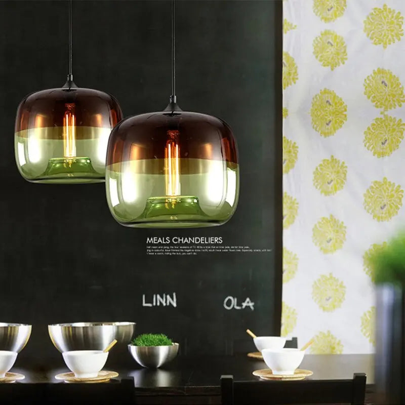 Colorful Hanging Glass Pendant Lamp ChandeliersLife®