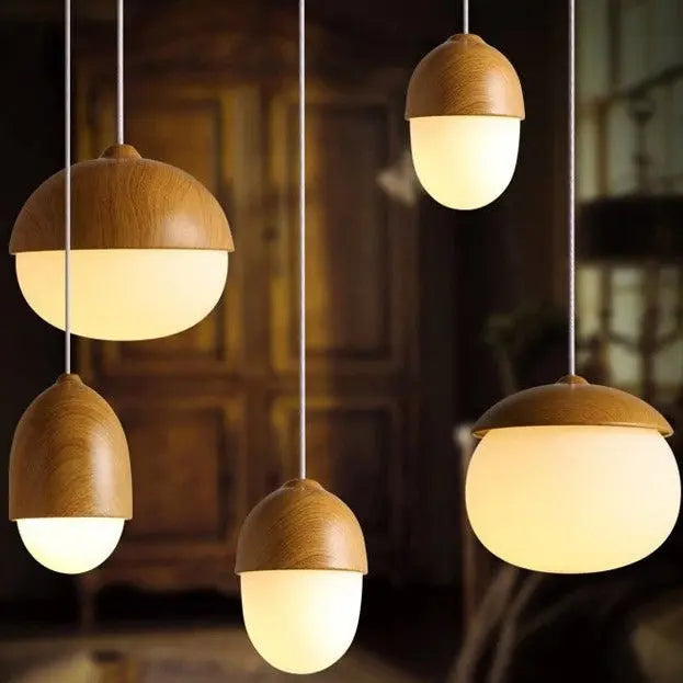 Nuts Acorn Small Mushrooms Hanging Lamp ChandeliersLife®