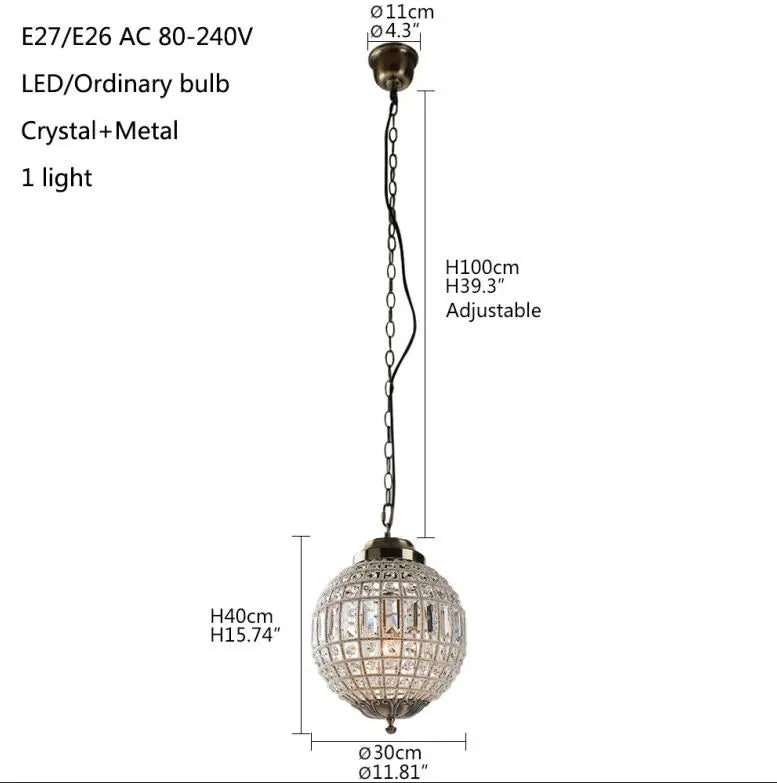 Retro Vintage Royal Empire Ball Style Chandelier ChandeliersLife®