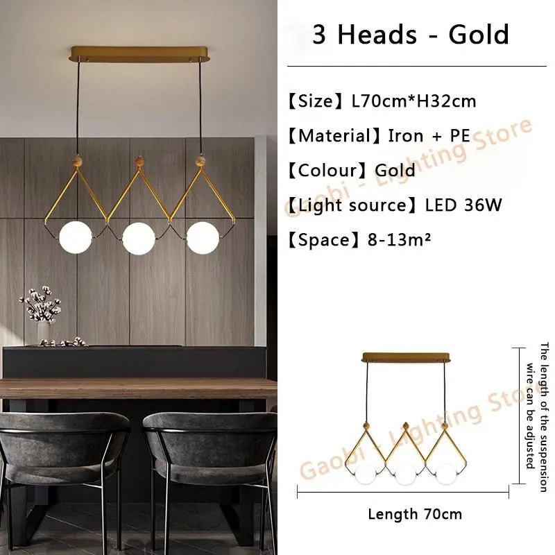 Modern Long Hanging Light ChandeliersLife®