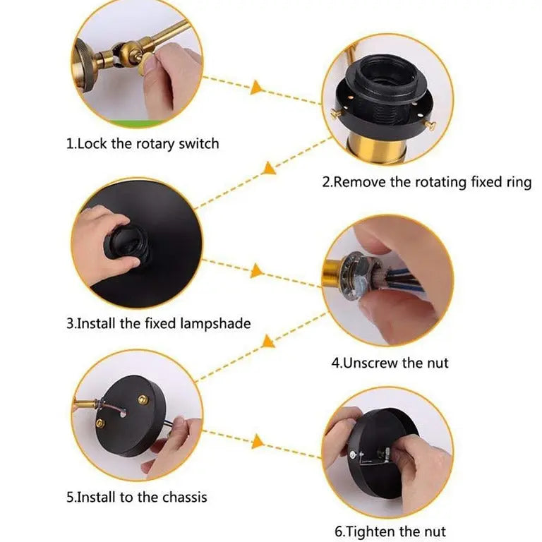 Wandlamp Vintage  Wall Lights PARKSON