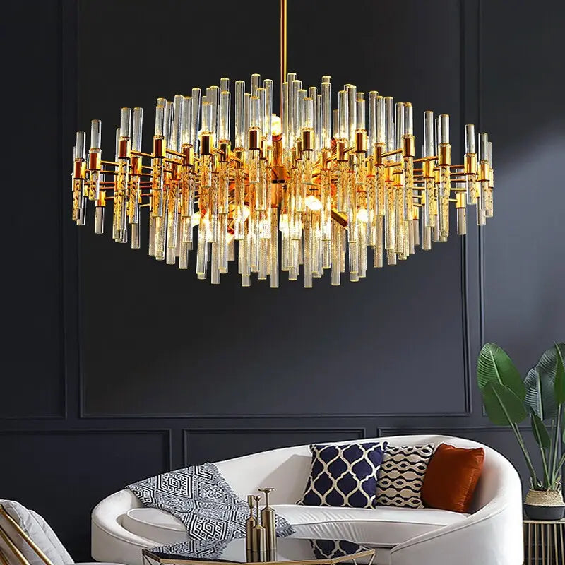 Simple Postmodern Crystal Chandelier ChandeliersLife®