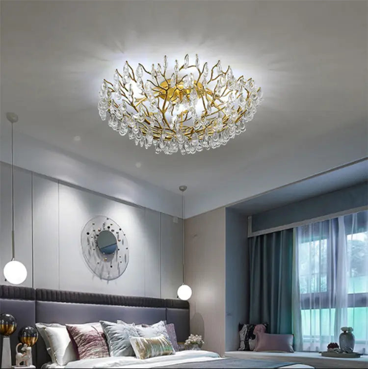 Modern Luxury Crystal Ceiling Chandelier GreeLustr