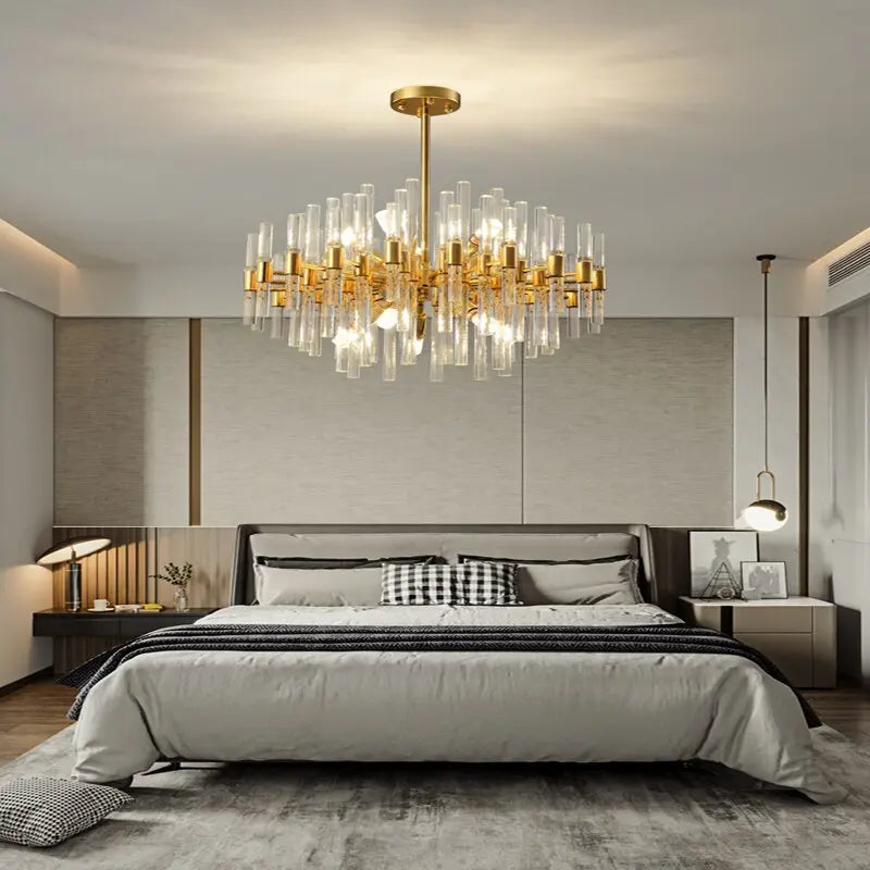 Simple Postmodern Crystal Chandelier ChandeliersLife®
