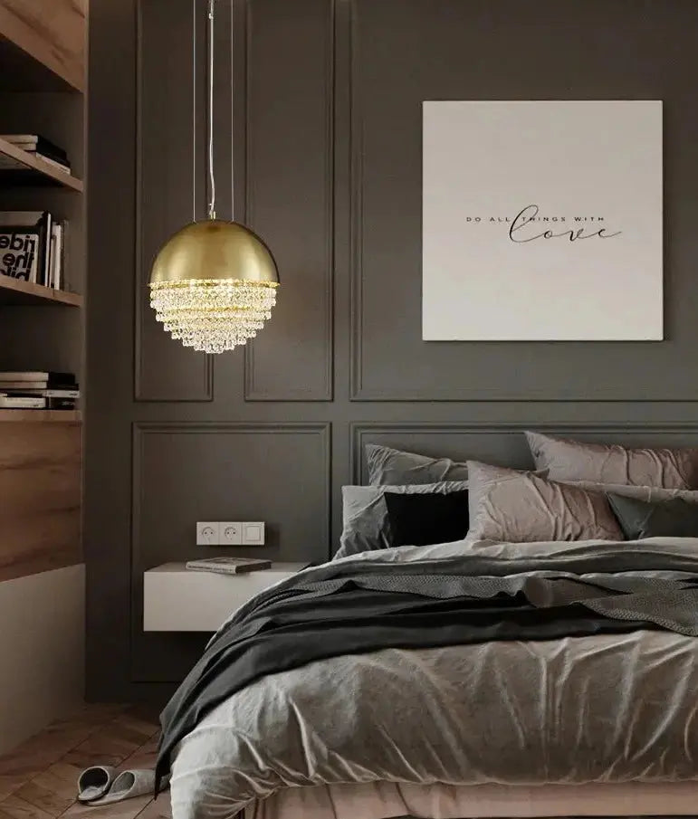 Gold Iron Luxury Retro Living Room Fashion Chandelier ChandeliersLife®