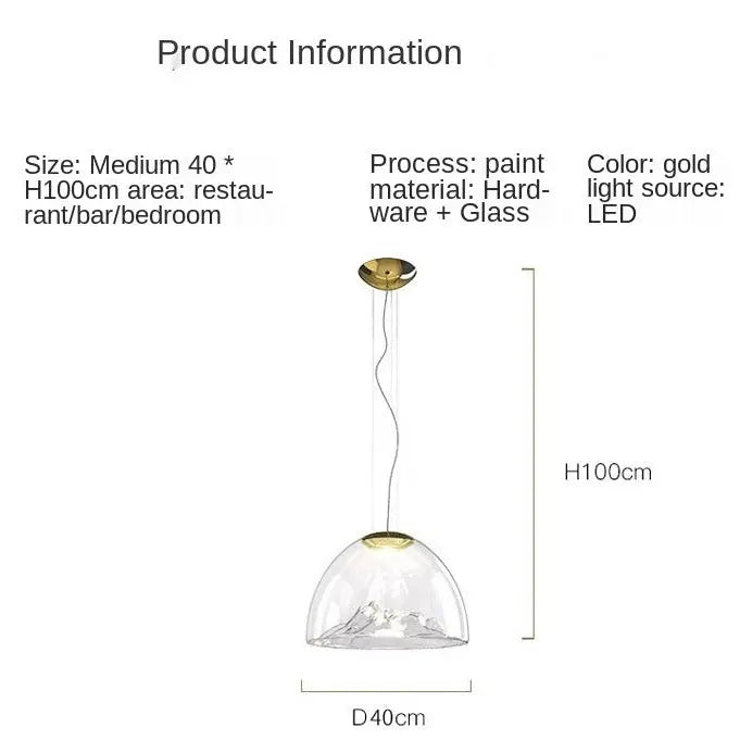 Golden Mountain Pendant Lamp ChandeliersLife®