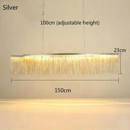 Modern LED Tassel Pendant Chandelier Nordic