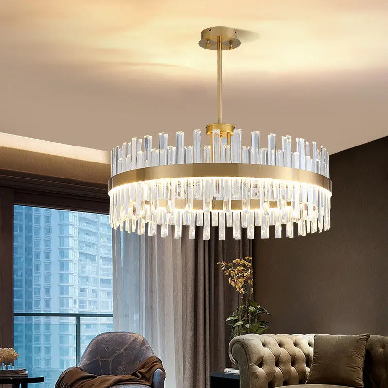Modern Gold Luxury Crystal Chandelier ChandeliersLife®