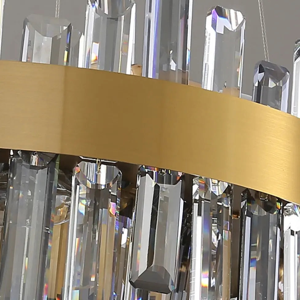 Crystal Oval Designer Chandelier ChandeliersLife®