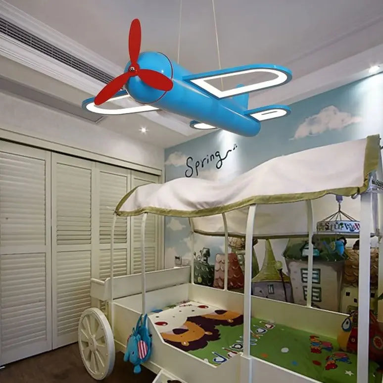 Modern Led Chandelier Airplane Lamp For Home Children Room ChandeliersLife®