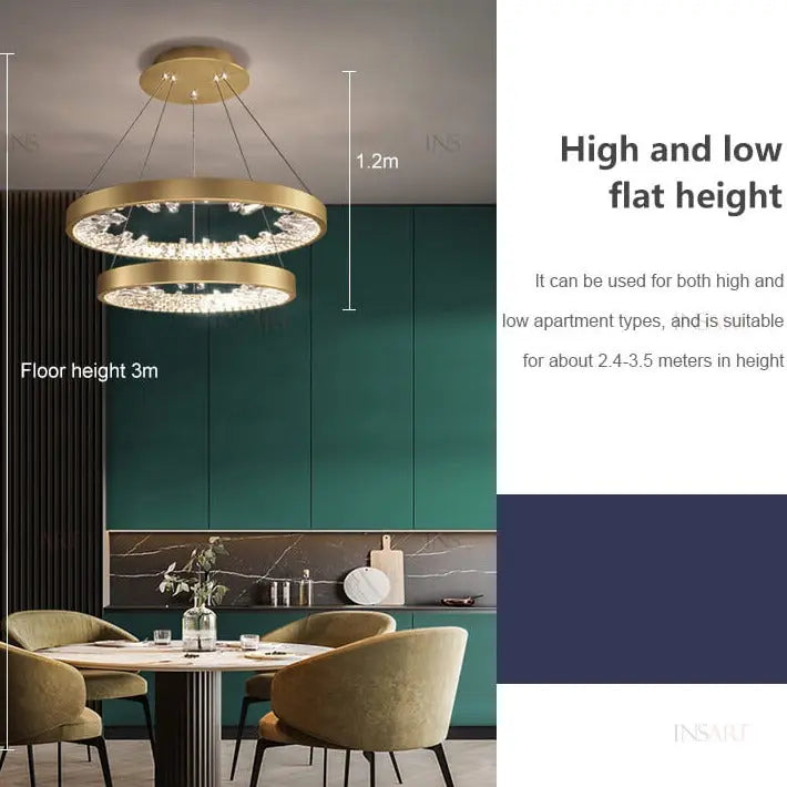 Luxury Dining Room Crystal Chandelier ChandeliersLife®