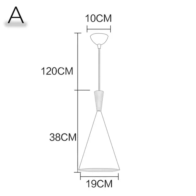 Creative Multicolor Wood Hanging Lamp Nordic