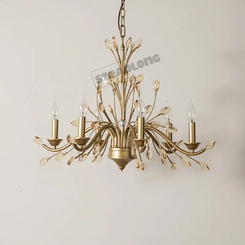 Modern Crystal Branche Chandelier - Brass ChandeliersLife®