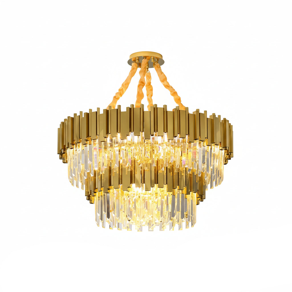 Modern Luxury Gold Crystal Lustre ChandeliersLife®