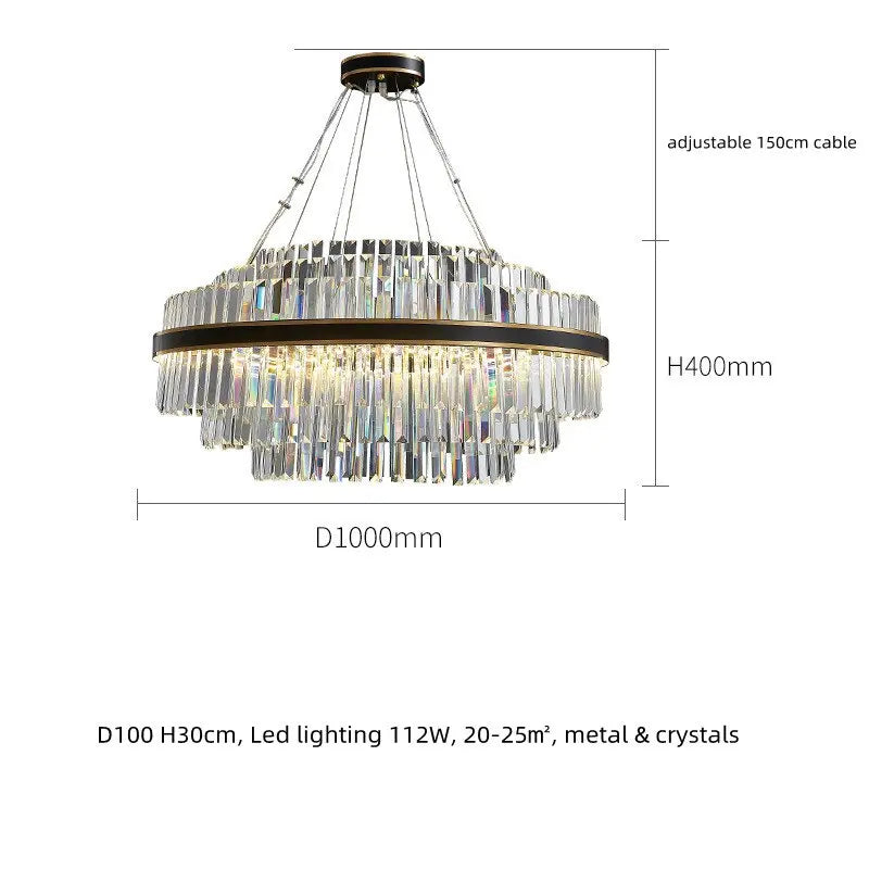 Modern Luxury Decor Crystal Lustre ChandeliersLife®