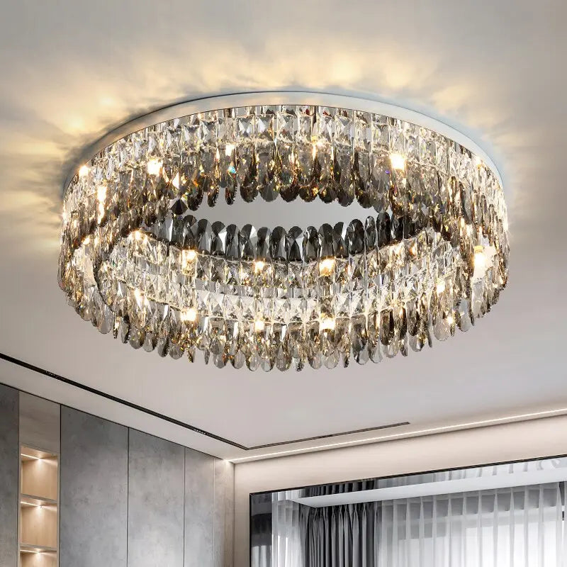 High-End Round Ceiling Chandelier ChandeliersLife®