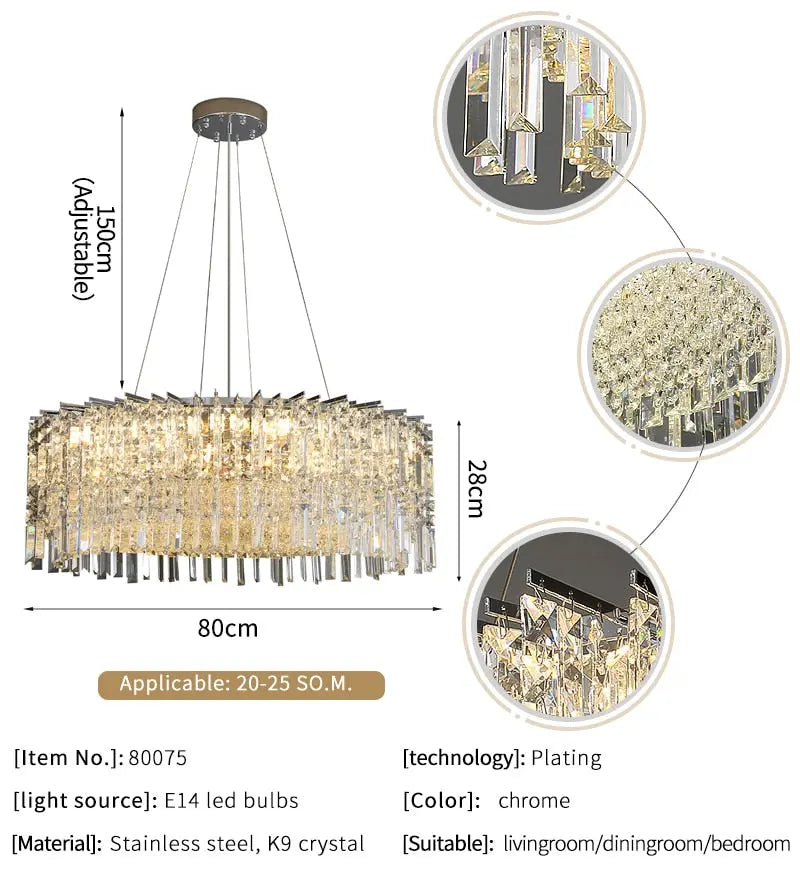Luxury Creative Design Hang Light ChandeliersLife®