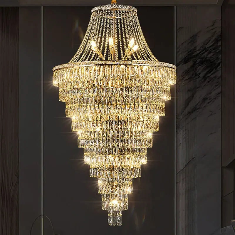 Duplex Villa Crystal Chandelier ChandeliersLife®