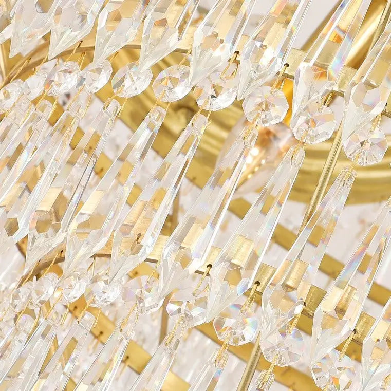 Crown Shape Crystal Chandelier ChandeliersLife®