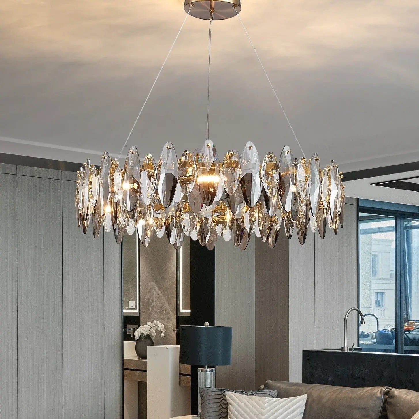 Luxury Modern Hanging Crystal Chandelier ChandeliersLife®