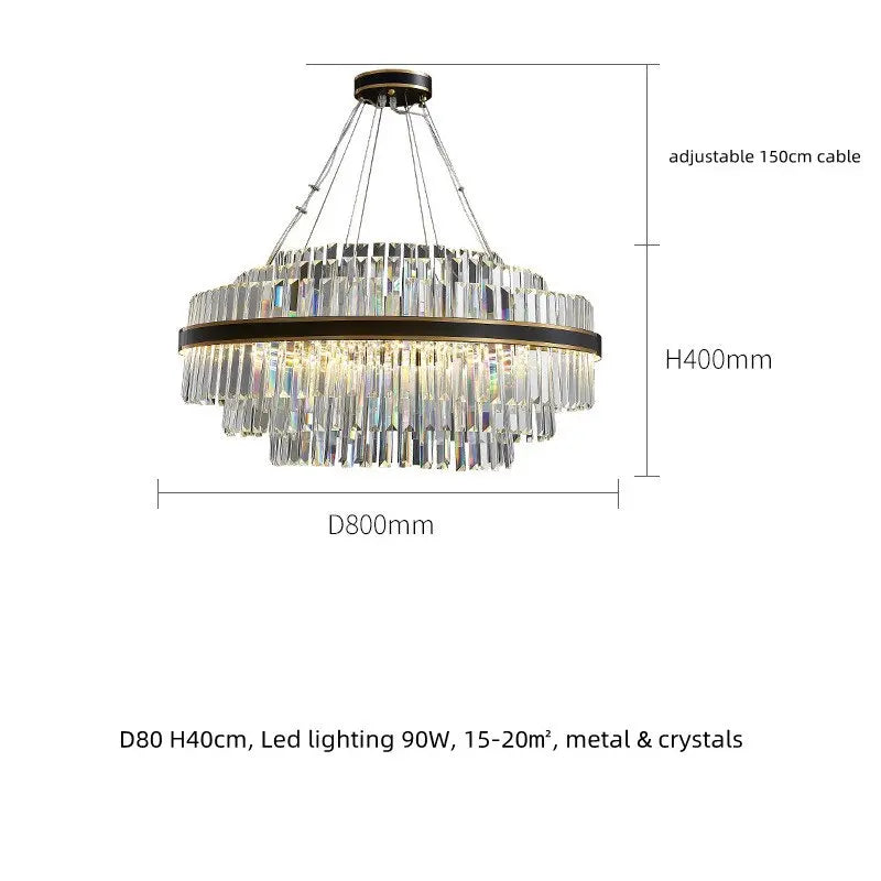 Modern Luxury Decor Crystal Lustre ChandeliersLife®